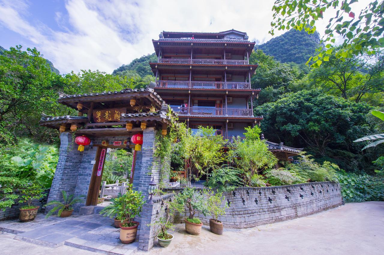 Hotel Yangshuo Scenic Mountain Retreat Exterior foto