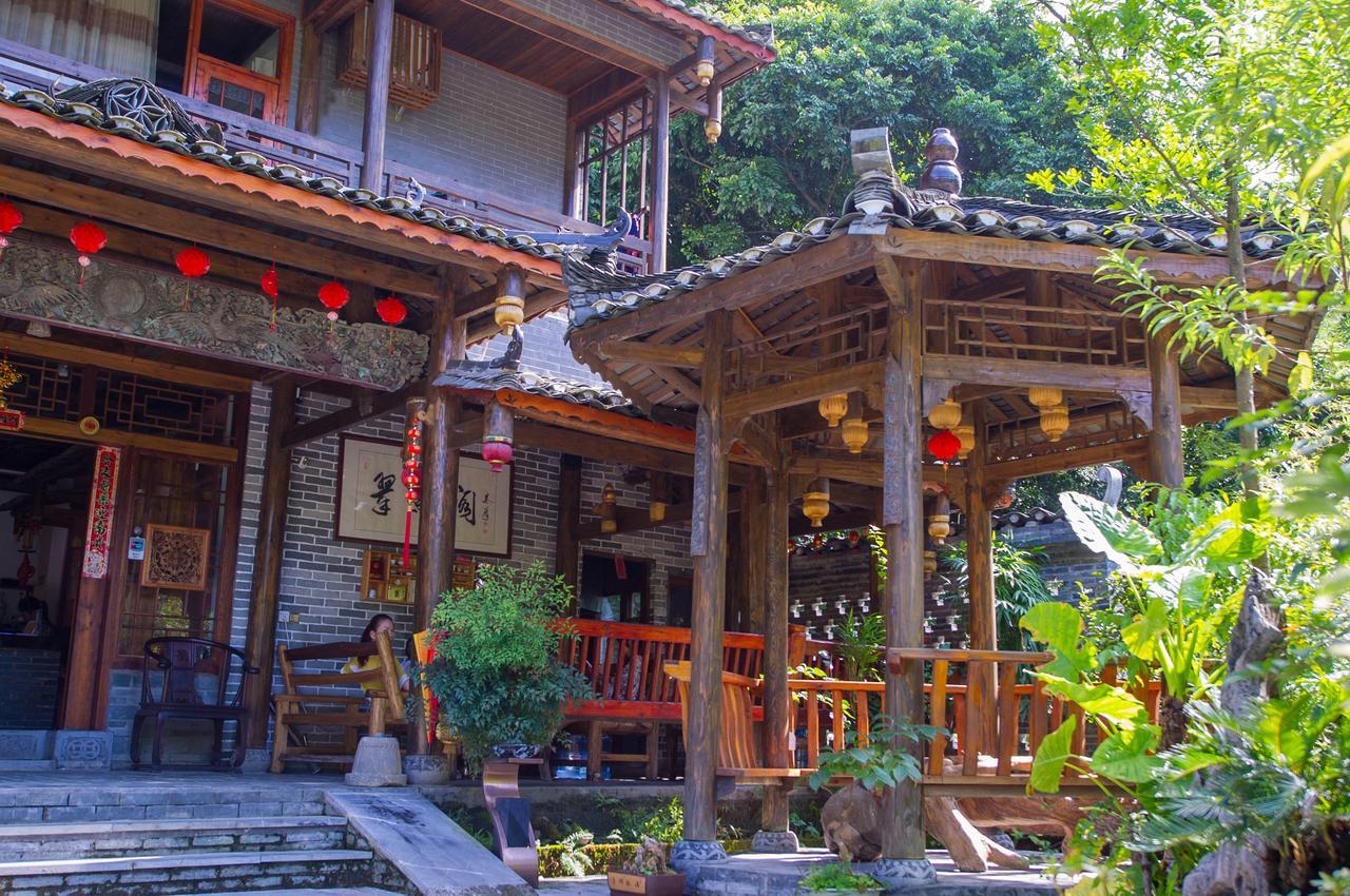 Hotel Yangshuo Scenic Mountain Retreat Exterior foto