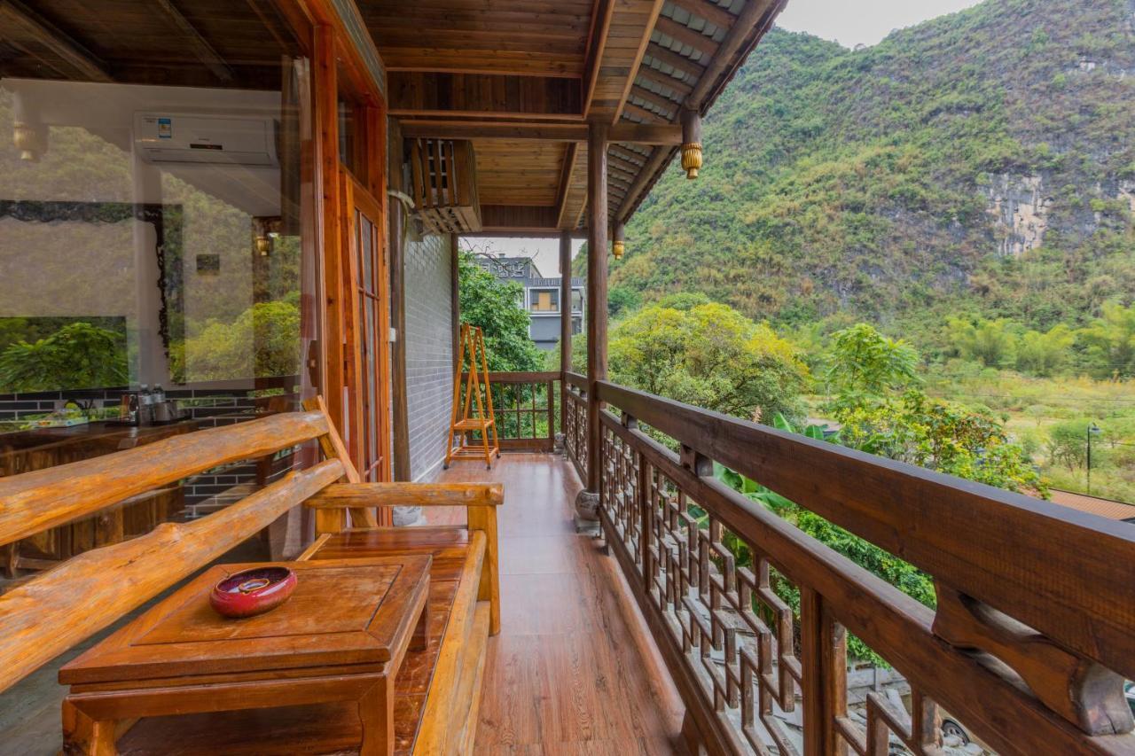Hotel Yangshuo Scenic Mountain Retreat Exterior foto