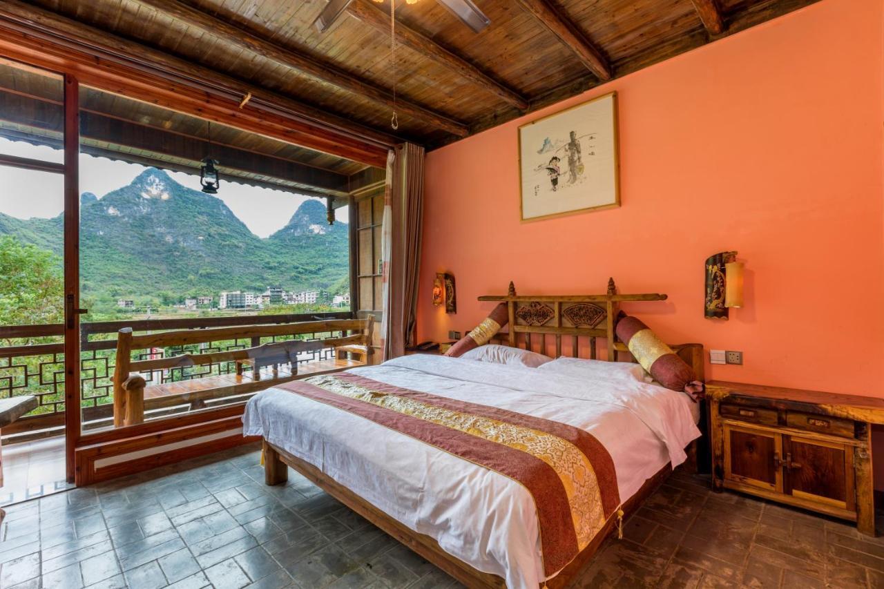 Hotel Yangshuo Scenic Mountain Retreat Exterior foto
